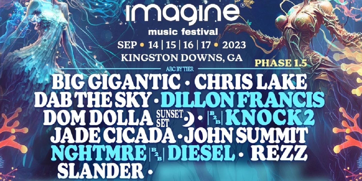 Imagine Music Festival Sets Phase 1.5 Lineup Featuring Regional And Local Artist Additions  Image