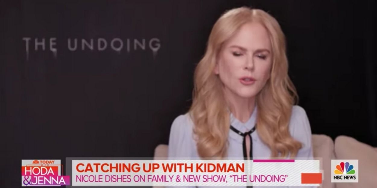 VIDEO: Nicole Kidman Talks THE UNDOING on TODAY SHOW Video