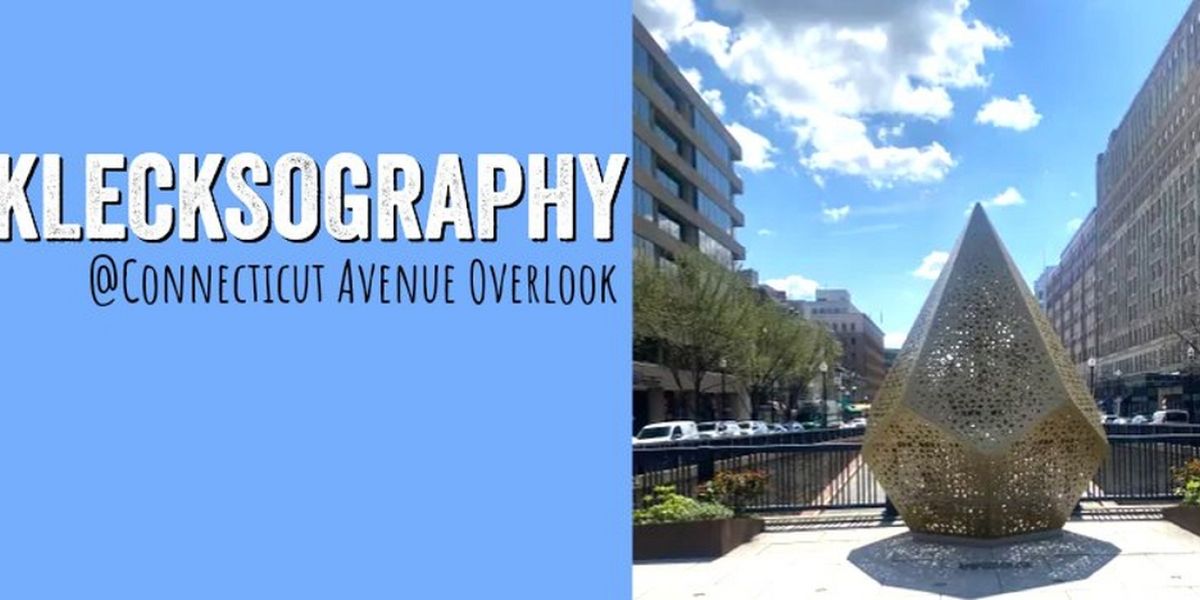 KLECKSOGRAPHY Will Be Performed at Connecticut Ave Overlook This Week