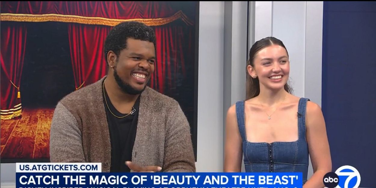 Video: BEAUTY AND THE BEAST Stars Talk Orpheum Theatre Run on KGO7 Video