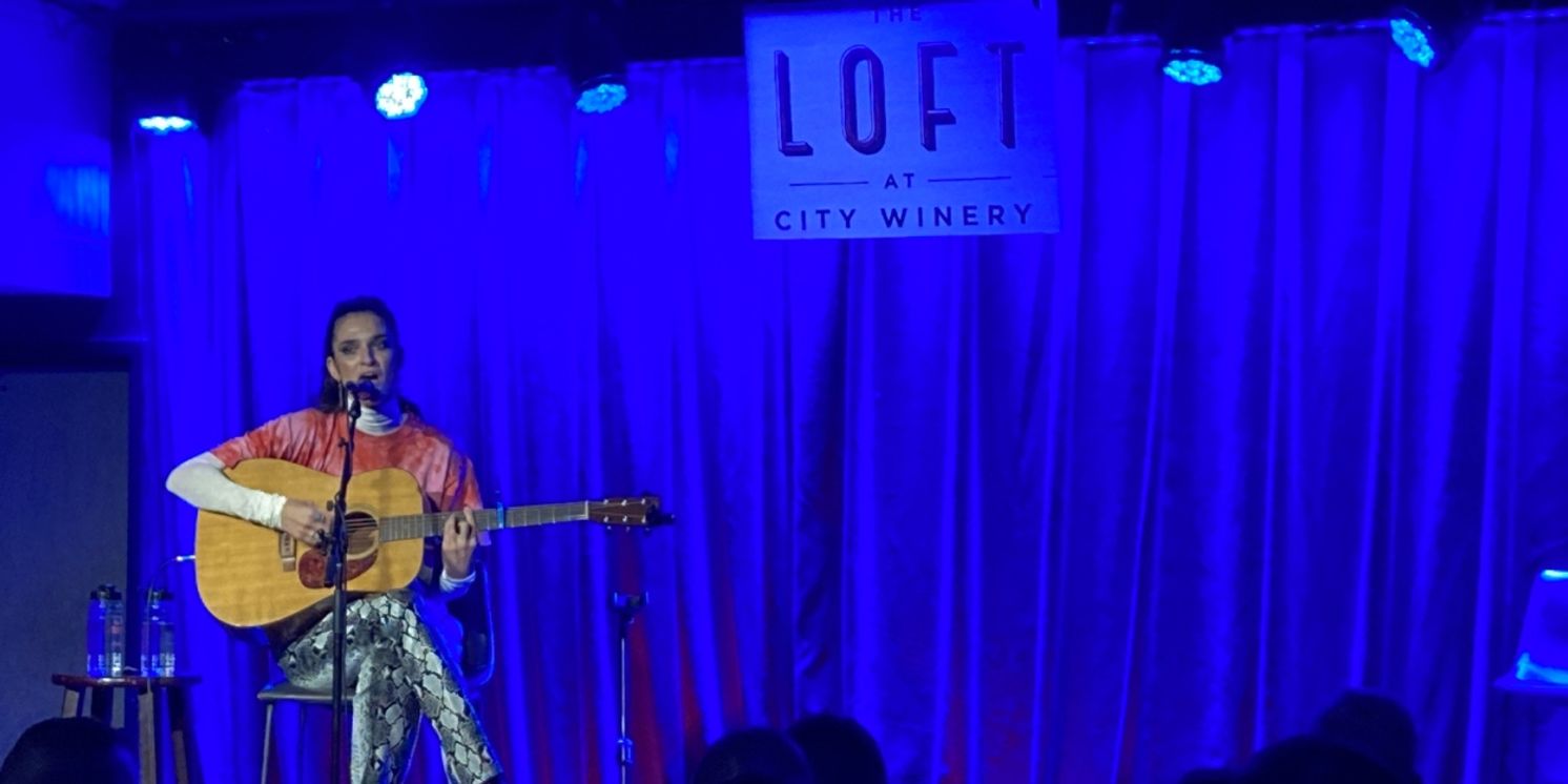 Review: ELERI WARD Gives Us More to See in Acoustic Sondheim THE TENDER TOUR Concert at The Loft At City Winery  Image