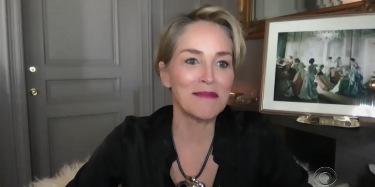 VIDEO: Sharon Stone Says She's Un-Banned From a Dating App on THE LATE LATE SHOW Video