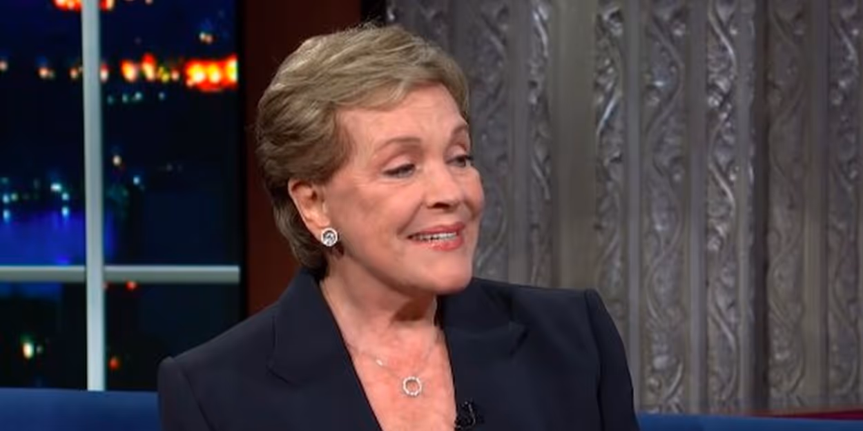 VIDEO: Julie Andrews Opens Up About Going to Therapy on THE LATE SHOW Video