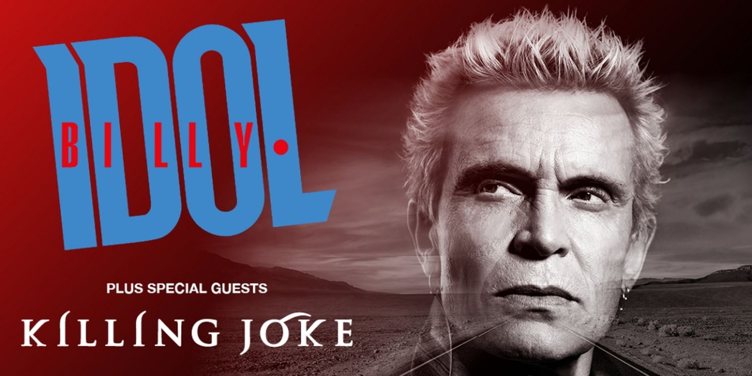 Billy Idol Adds Killing Joke to the Bill for His Roadside Tour  Image