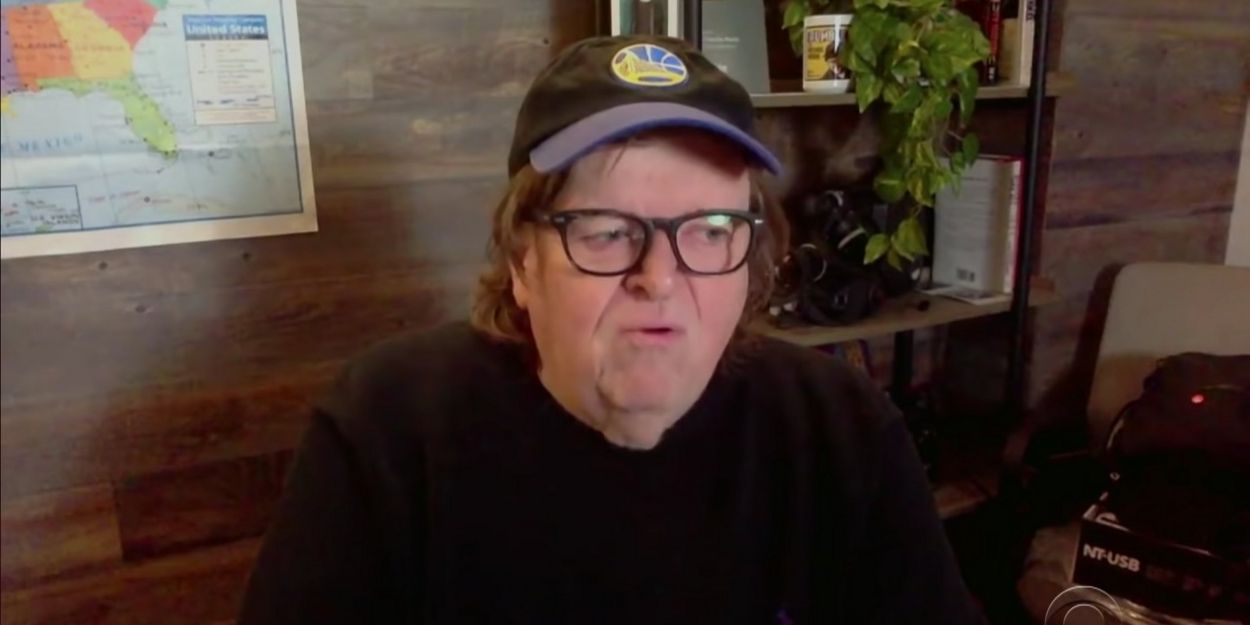 VIDEO: Michael Moore Talks About Biden's Presidency on THE LATE SHOW Video