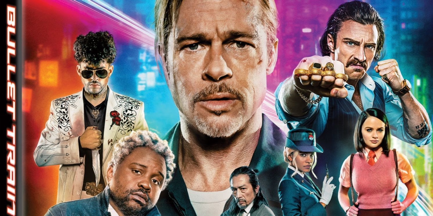 BULLET TRAIN Sets Digital, 4K Ultra HD Blu-ray and DVD Release  Image