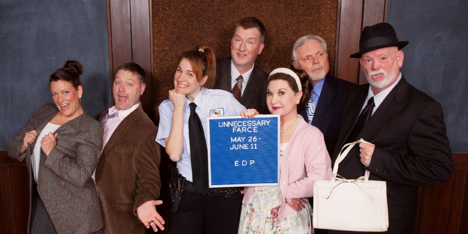 Review: UNNECESSARY FARCE at Driftwood Theater  Image