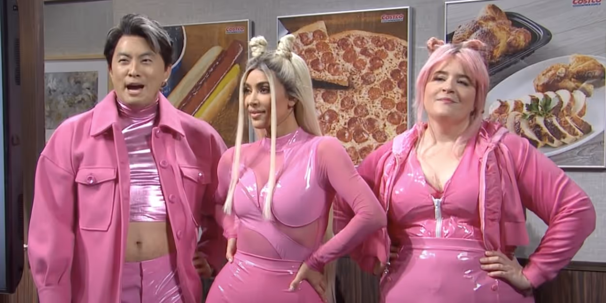 VIDEO: Kim Kardashian West Appears as a Member of a Pop Group in Cut SNL Sketch Video