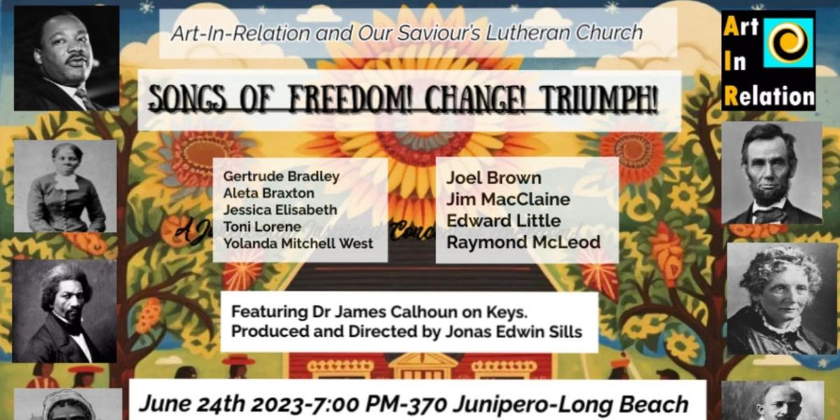 Art-In-Relation to Present Spirituals And Contemporary Songs Of Freedom In Reflection Of Juneteenth