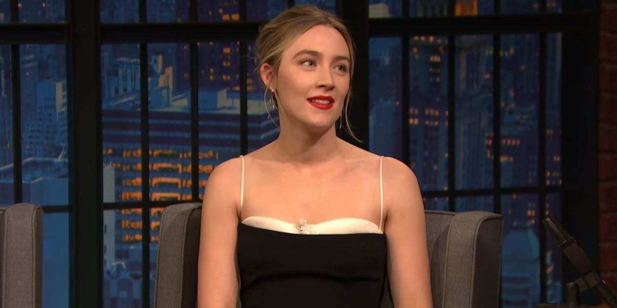 VIDEO: Saoirse Ronan Talks About Meryl Streep on LATE NIGHT WITH SETH MEYERS Video