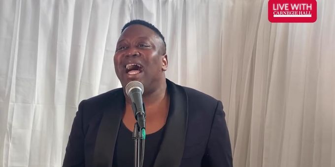 VIDEO: Watch Tituss Burgess on LIVE WITH CARNEGIE HALL, Featuring Jason Robert Brown and More