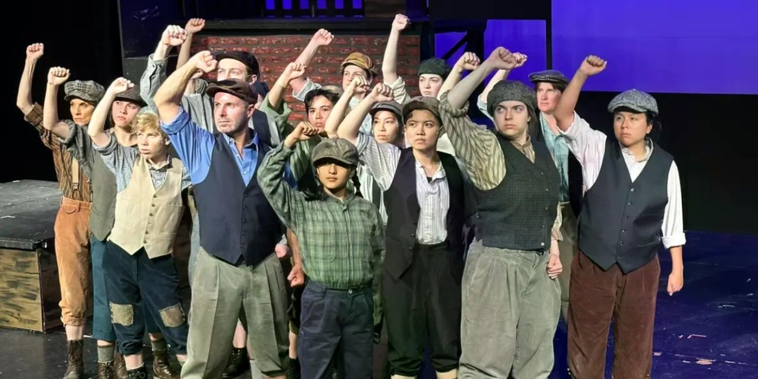Review: Read All About It! NEWSIES Opens at Davis Musical Theatre Company  Image