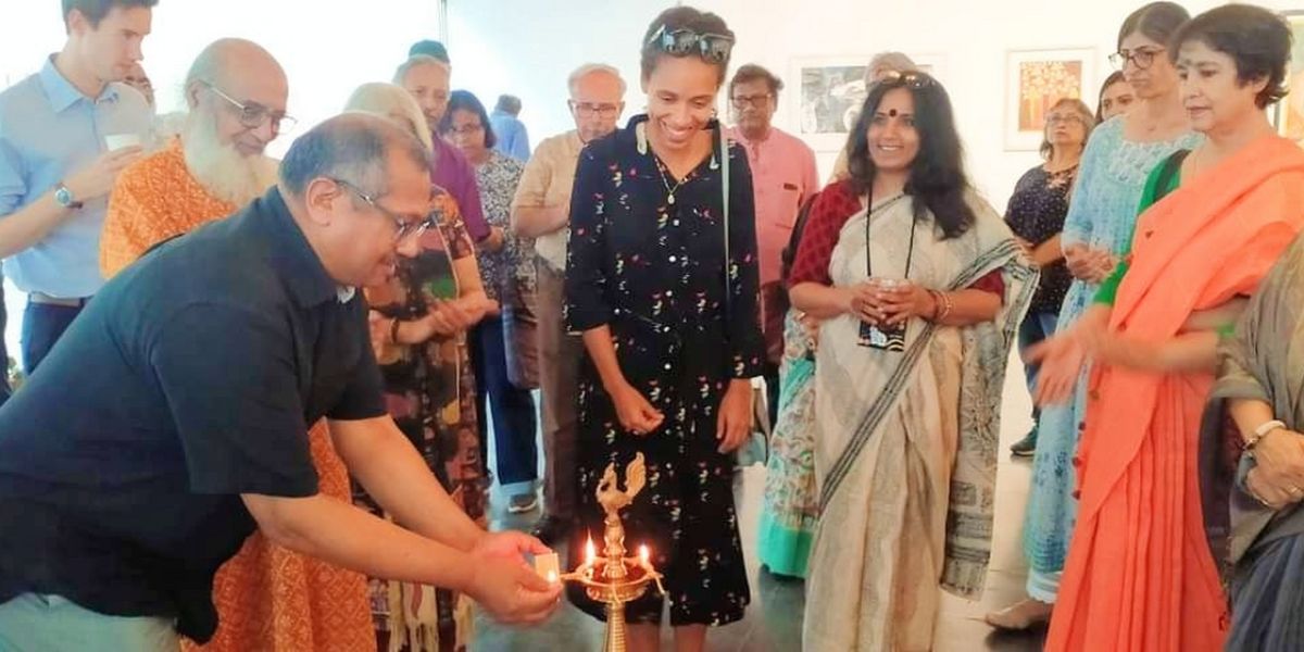 World University of Design Hosts INTERFACES : An Indo-European Exhibition in Association with Alliance Française