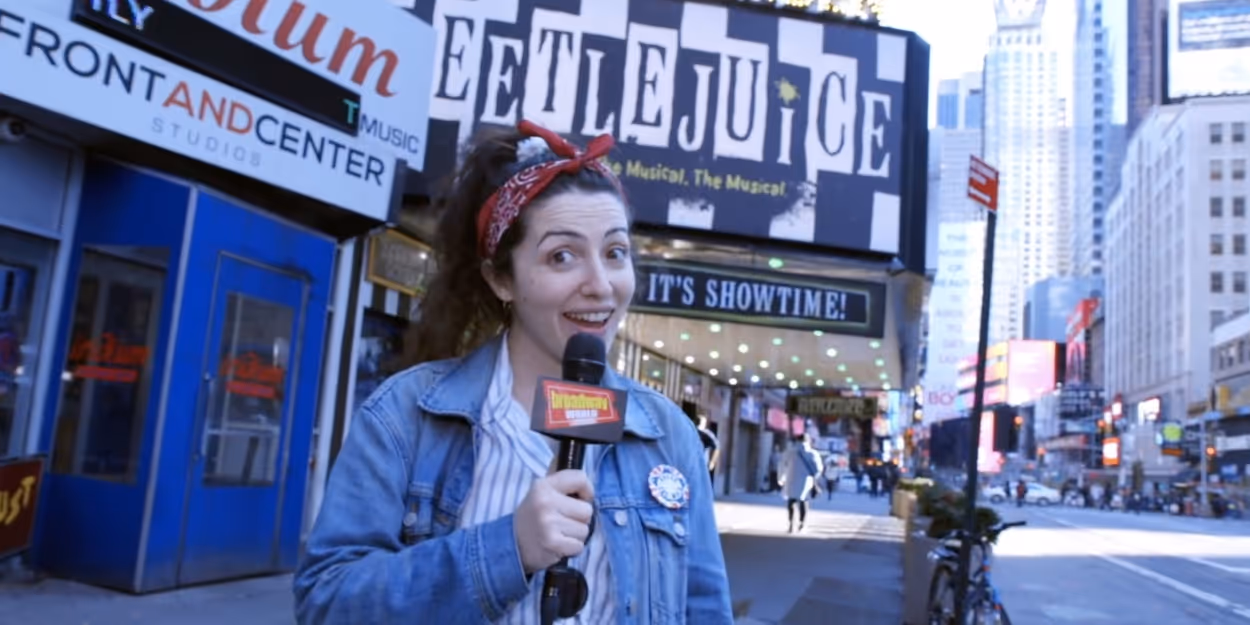 BWW Exclusive: Allison Frasca Visits BEETLEJUICE on The Broadway Break(down)! Video
