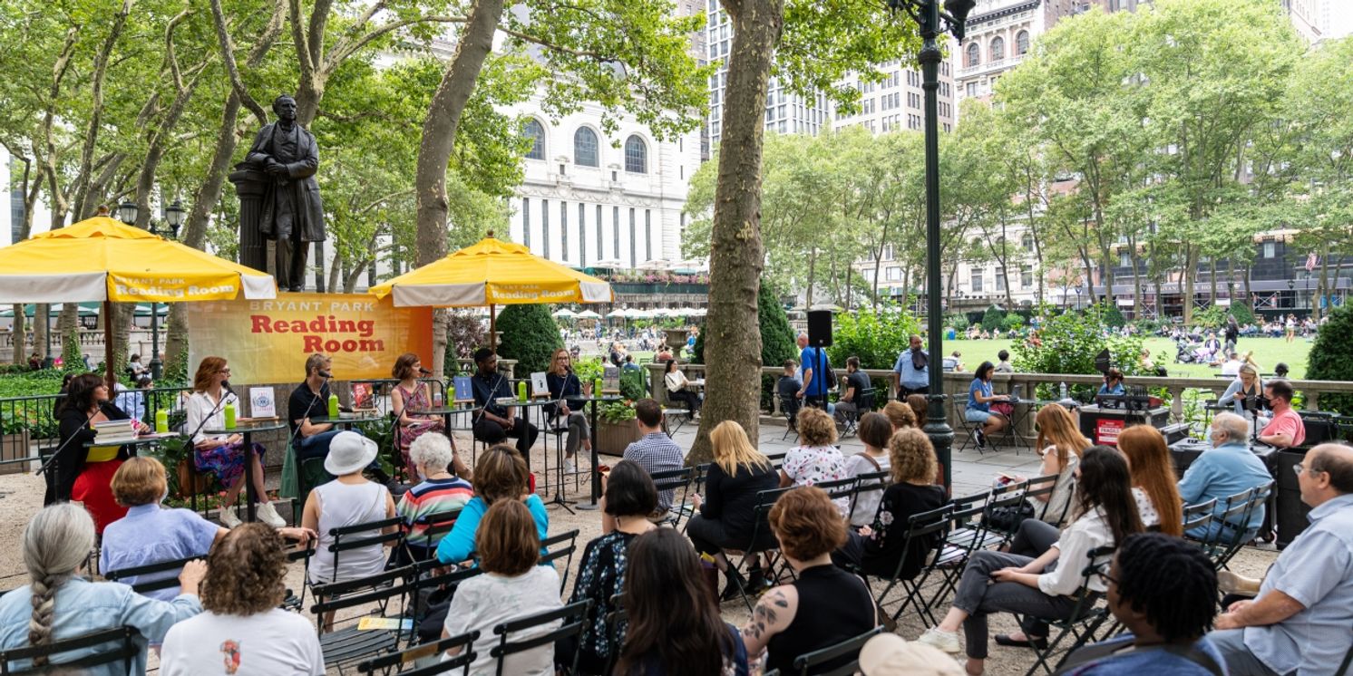 Bryant Park Reading Room Announces August 2022 Lineup Featuring LaTonya Yvette, Emily St. John Mandel & More  Image