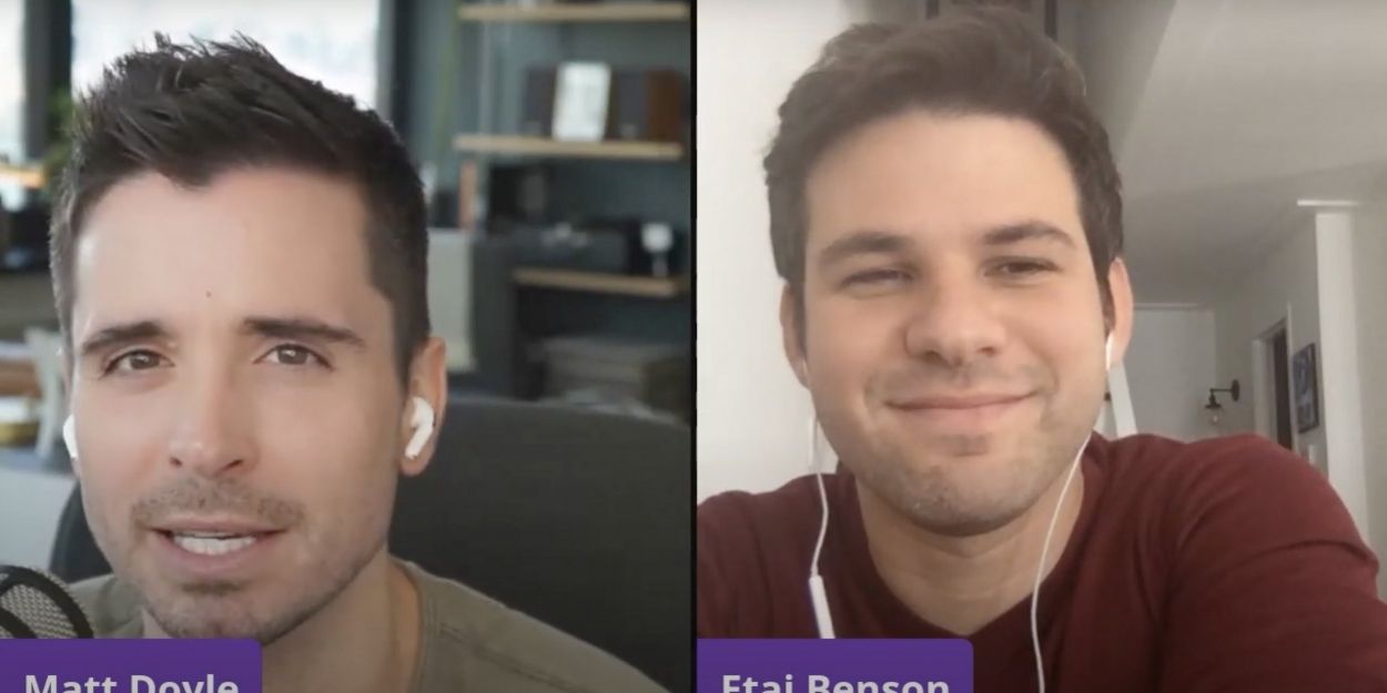 VIDEO: Etai Benson and Matt Doyle Reunite to Chat COMPANY, Patti LuPone, and More! Video