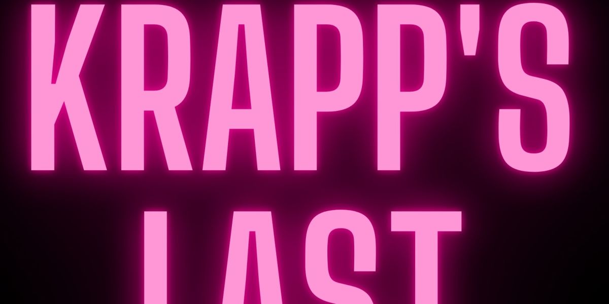 KRAPP'S LAST TAPE By Samuel Beckett To Be Performed at 2+U in Seattle, WA