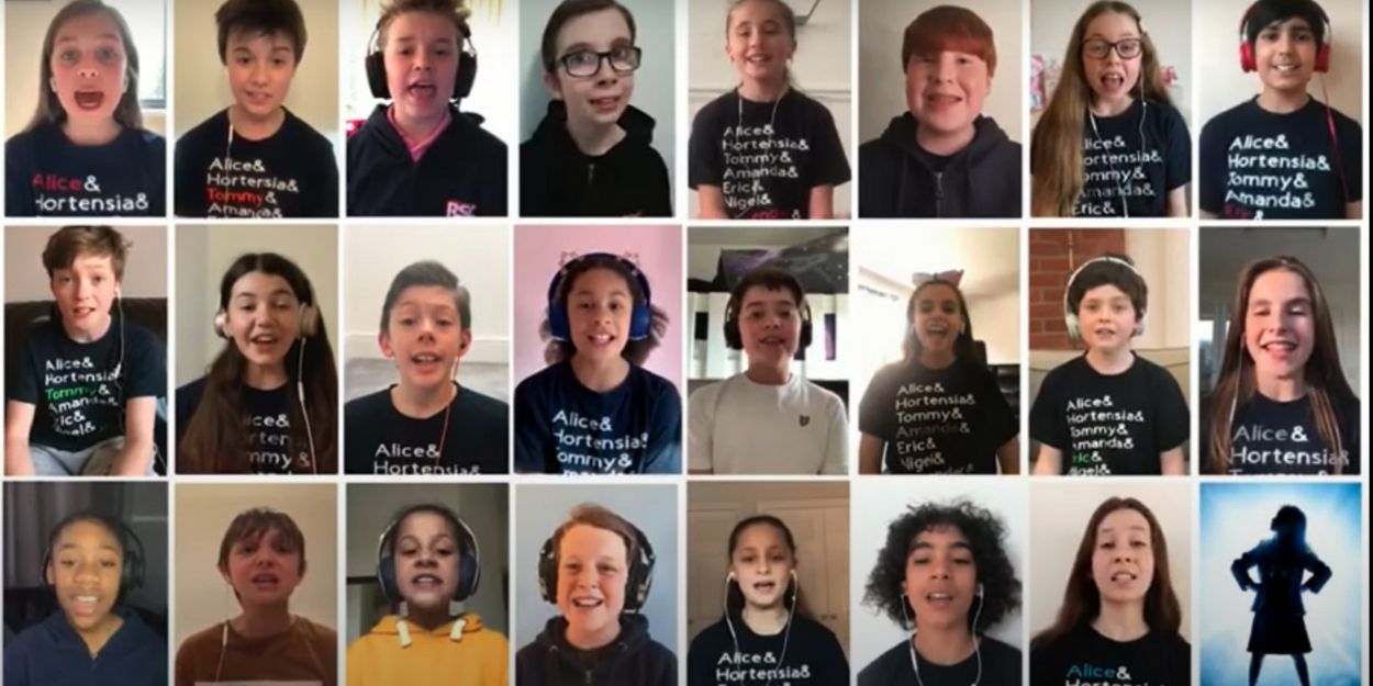 VIDEO: West End MATILDA Kids Perform 'When I Grow Up' Video