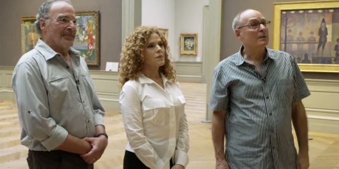 VIDEO: Bernadette Peters, Mandy Patinkin, and James Lapine Discuss SUNDAY IN THE PARK WITH GEORGE on CBS SUNDAY MORNING