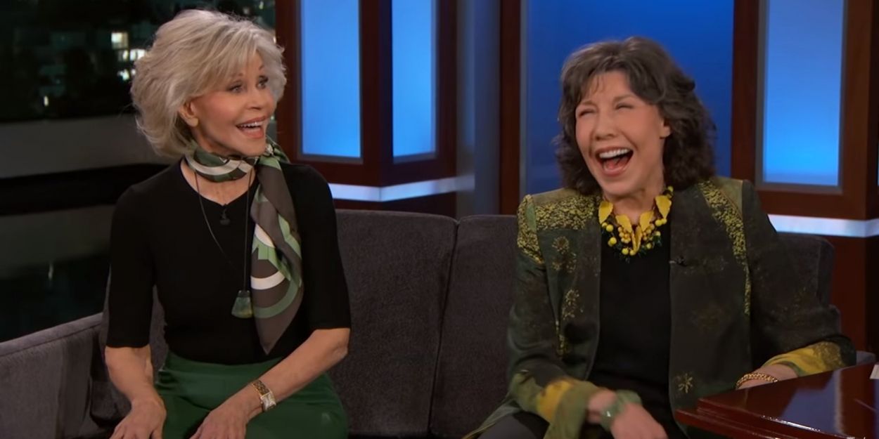 VIDEO: Jane Fonda & Lily Tomlin Talk GRACE AND FRANKIE on JIMMY KIMMEL LIVE! Video
