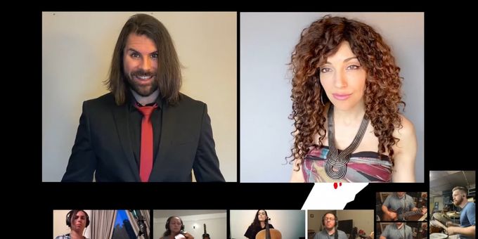 VIDEO: Quentin Garzón and Yvette Gonzalez-Nacer Sing 'Before The Lobotomy/Extraordinary Girl'