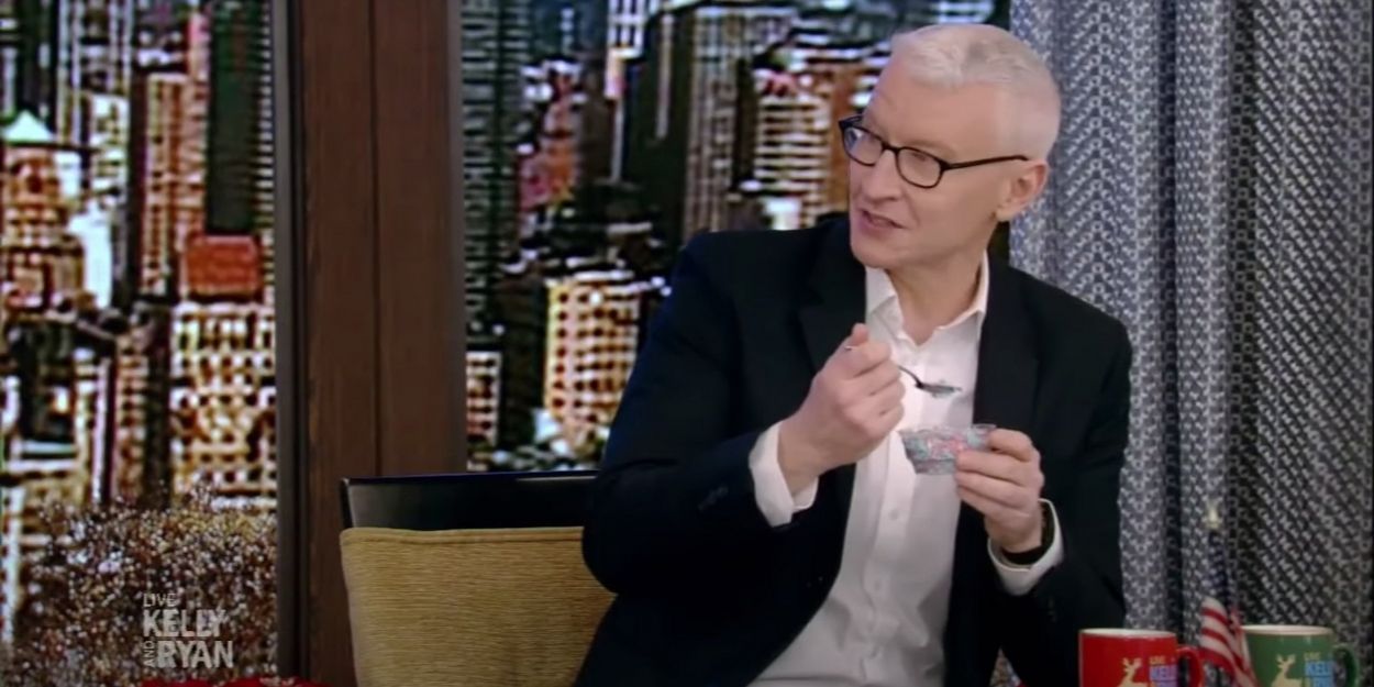 VIDEO: Anderson Cooper Tries Dippin' Dots for the First Time on LIVE WITH KELLY AND… Video