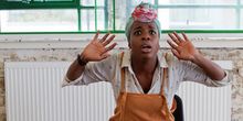 Gabrielle Brooks Talks ANNA BELLA EEMA at Arcola Theatre