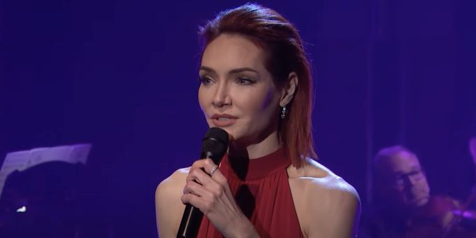 VIDEO: Katrina Lenk Performs 'Being Alive' From COMPANY on LATE NIGHT WITH SETH MEYERS