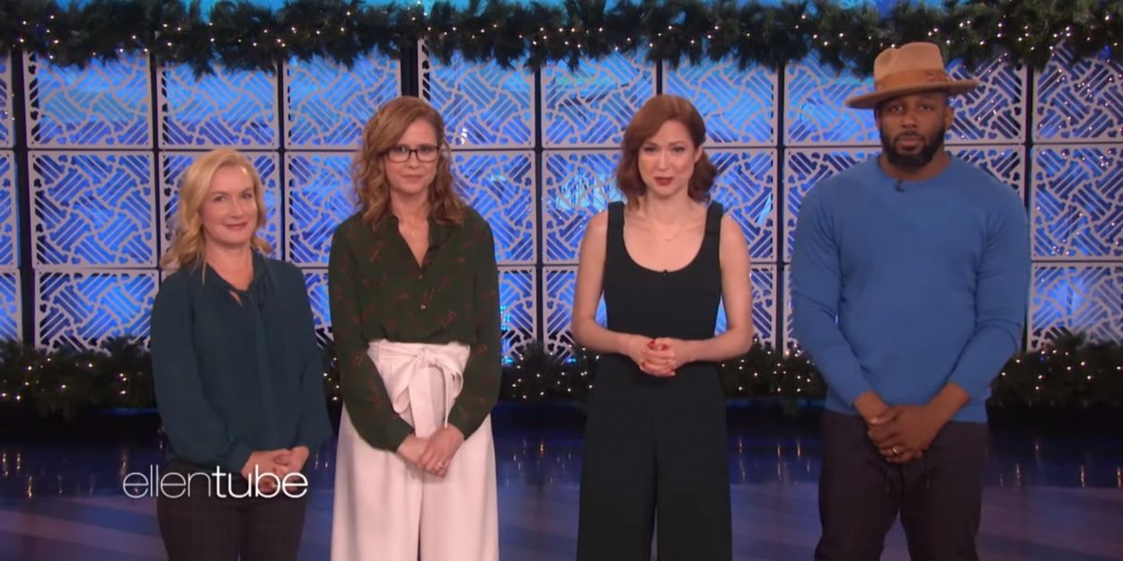 VIDEO: Jenna Fisher, Angela Kinsey, and Ellie Kemper Play Heads Up on THE ELLEN SHOW Video