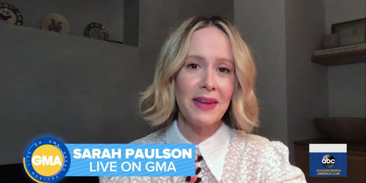 VIDEO: Sarah Paulson Talks RUN on GOOD MORNING AMERICA Video