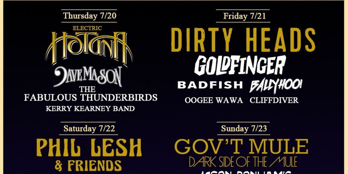 See Warren Haynes and Govt. Mule, Jason Bonham's Led Zeppelin Evening, and More at Great South Bay Music Festival