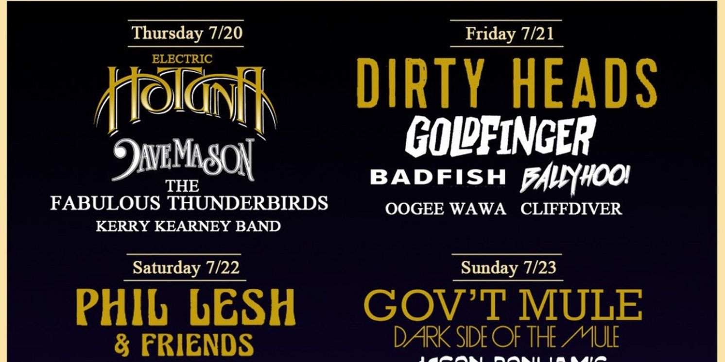 See Warren Haynes and Govt. Mule, Jason Bonham's Led Zeppelin Evening, and More at Great South Bay Music Festival  Image