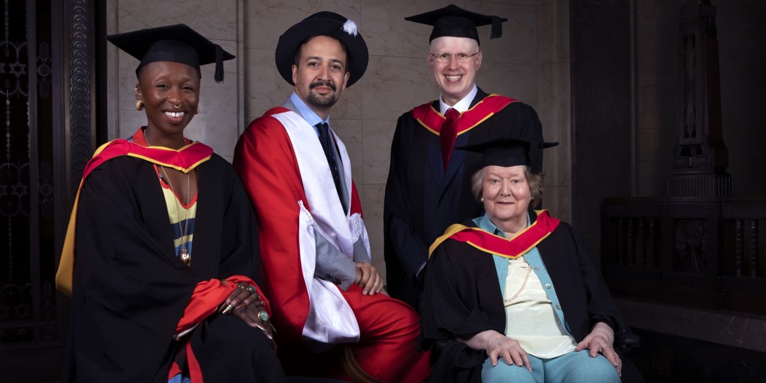 Lin-Manuel Miranda, Cynthia Erivo & More Honoured by the Royal Academy of Music in its 200th Anniversary Year  Image