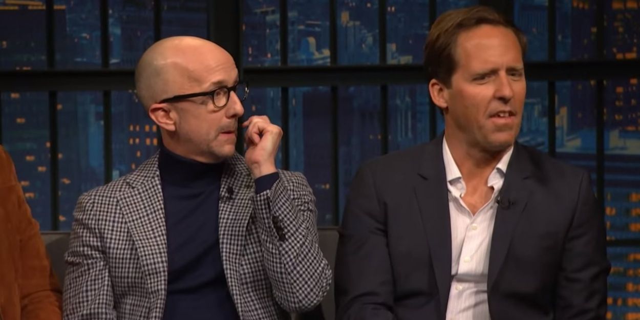 VIDEO: Nat Faxon and Jim Rash Share Awkward Encounters from Filming DOWNHILL on LATE… Video