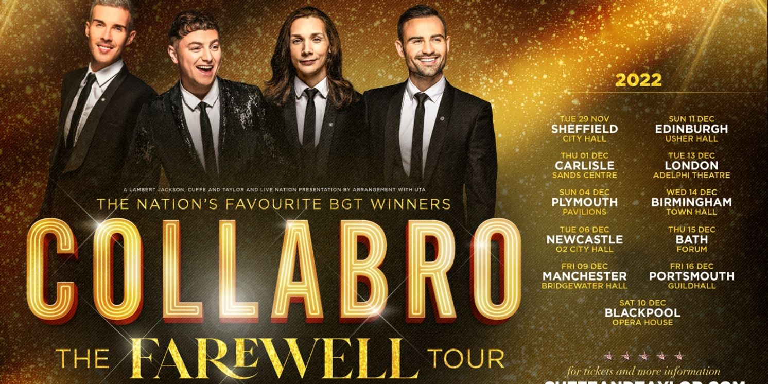 Collabro Announces a Farewell Tour Dates  Image