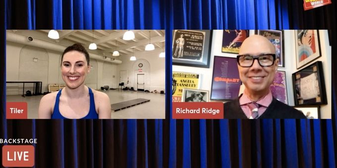 VIDEO: Tiler Peck Previews Her New NY City Center Gig on Backstage with Richard Ridge