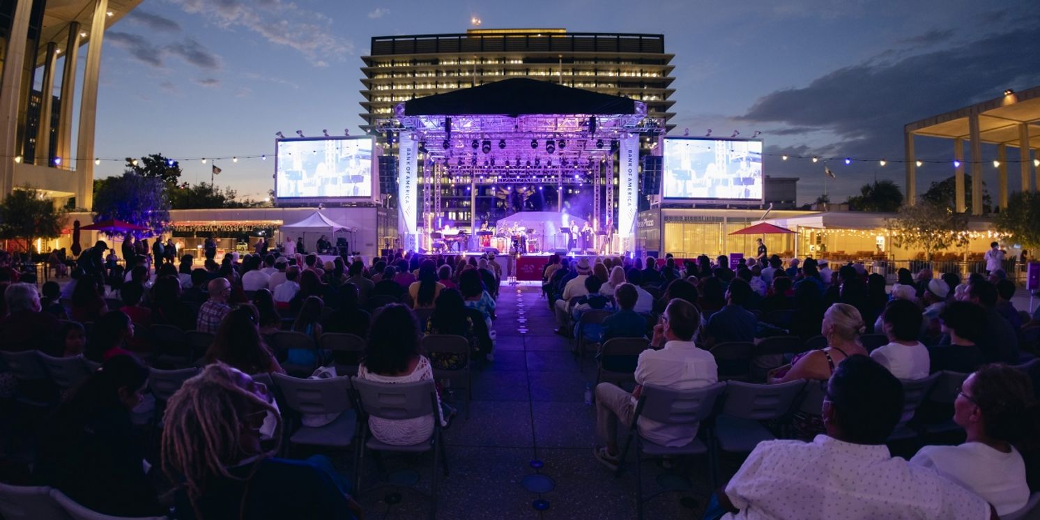 The Music Center Announces Lineup For SUMMER SOUNDWAVES Outdoor Concert Series  Image