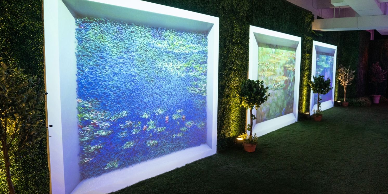 MONET'S GARDEN THE IMMERSIVE EXPERIENCE Extends Through Late March  Image