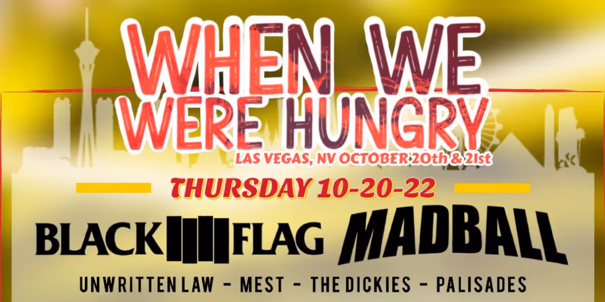 WHEN WE WERE HUNGRY FESTIVAL Announces Additional Acts