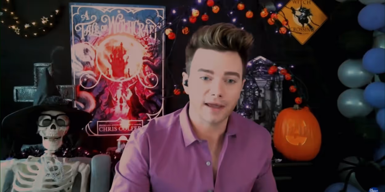 VIDEO: Chris Colfer Geeks Out About Julie Andrews on THE TONIGHT SHOW Video