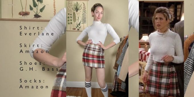 VIDEO: 'The One Where Jamie Recreates Rachel Green's Outfits' on The Dressing Room with Jamie Glickman!