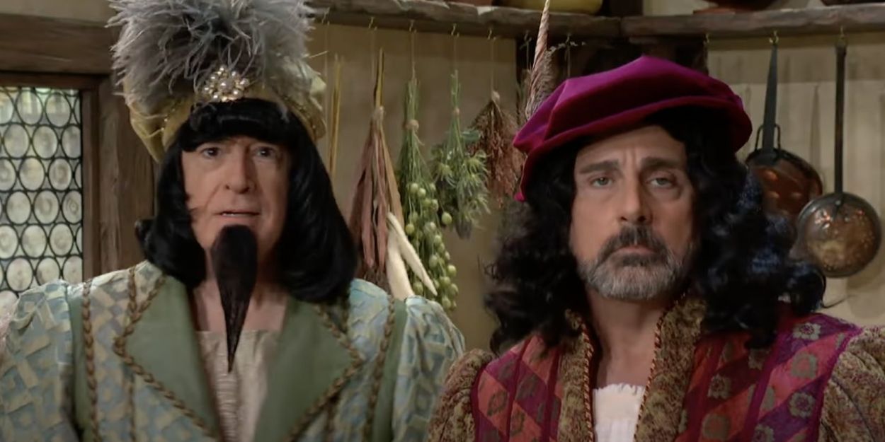 VIDEO: Steve Carell and Stephen Colbert Perform a Dramatic Theatrical Scene on THE… Video