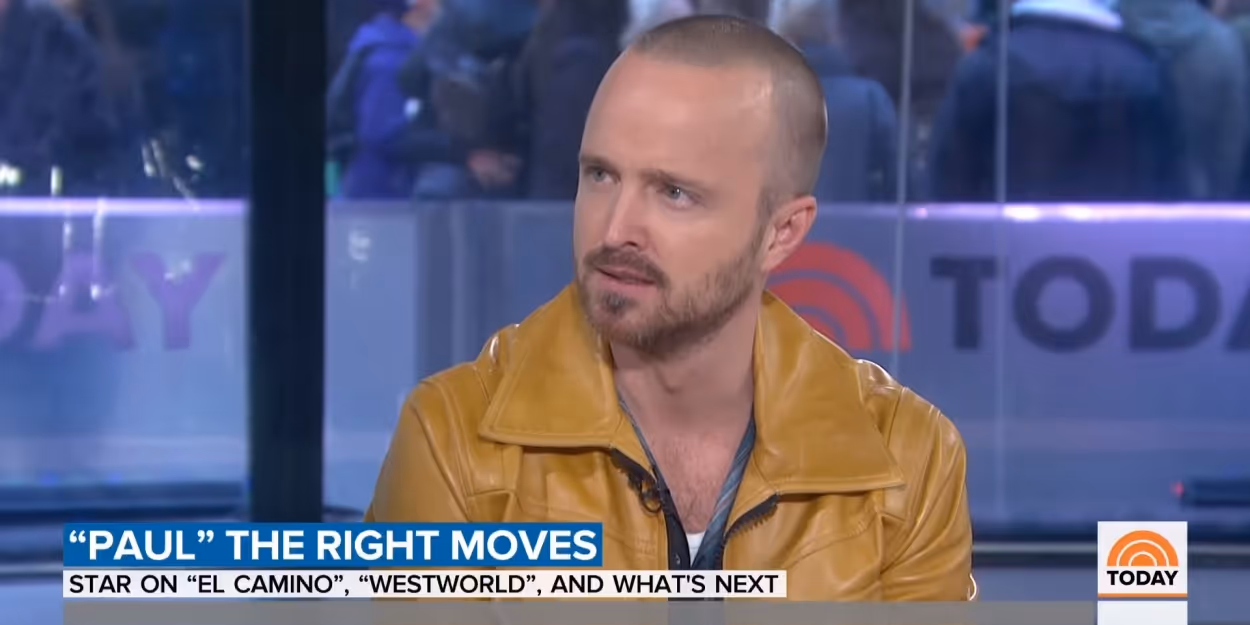 VIDEO: Watch Aaron Paul Discuss EL CAMINO, WESTWORLD on TODAY SHOW Video