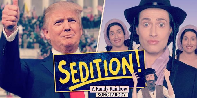 VIDEO: Randy Rainbow Channels His Inner Tevye with Latest Parody- 'Sedition!'
