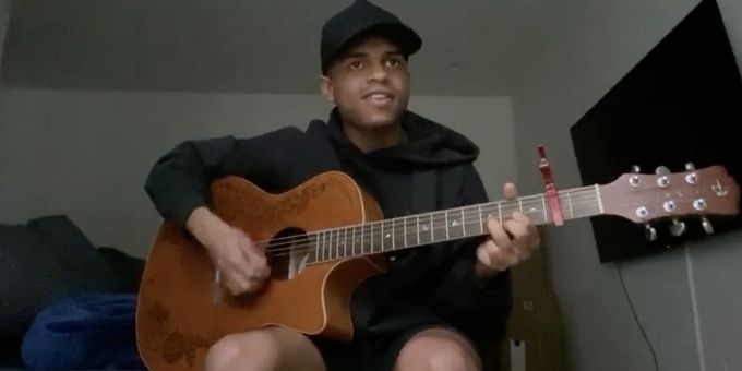 Living Room Concerts: DEAR EVAN HANSEN's Roman Banks Sings A Song From His Debut Album