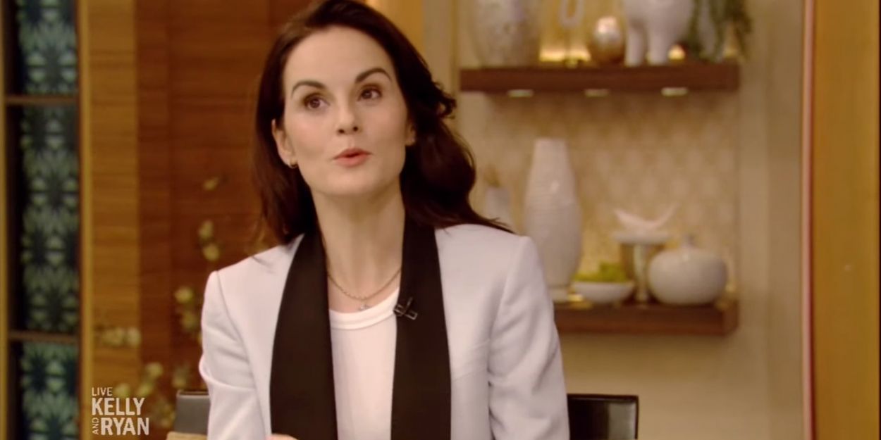 VIDEO: DOWNTON ABBEY's Michelle Dockery Talks Upcoming Movie on LIVE WITH KELLY AND… Video