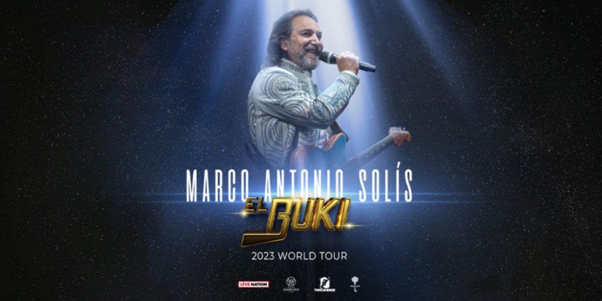 Marco Antonio Solis Announces 'El Buki' World Tour Dates