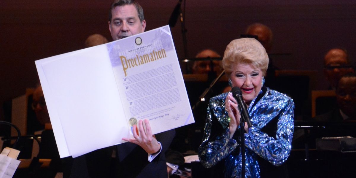 Review: THE MARVELOUS MARILYN MAYE Makes History And Legend At Carnegie Hall