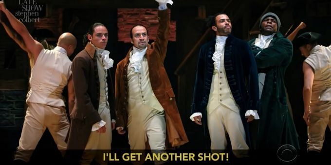 VIDEO: THE LATE SHOW Spoofs HAMILTON With 'My Shot' Vaccine Parody