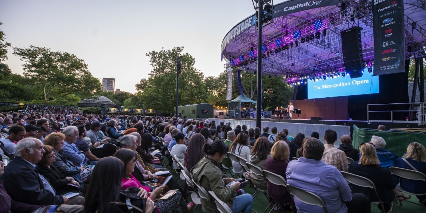 The Met Opera's 2023 Summer Recital Series to Feature Six Free Concerts in All Five Boroughs  Image